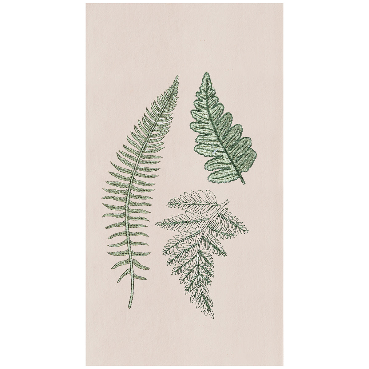 Botanical Forest Flour Sack Kitchen Towel