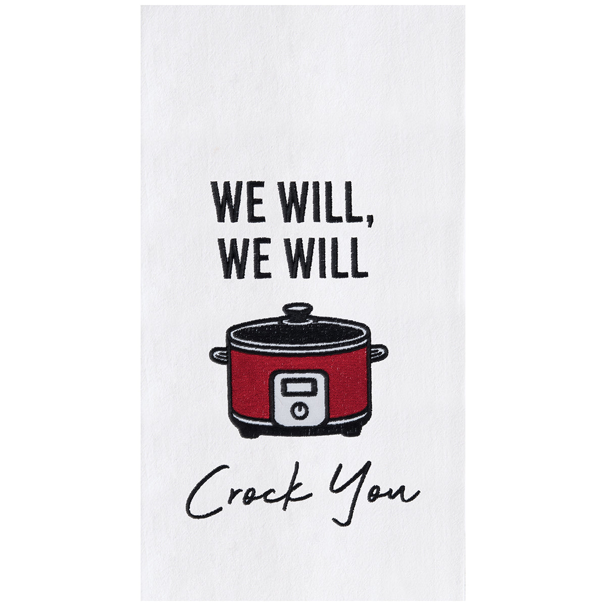Crock You Flour Sack Kitchen Towel