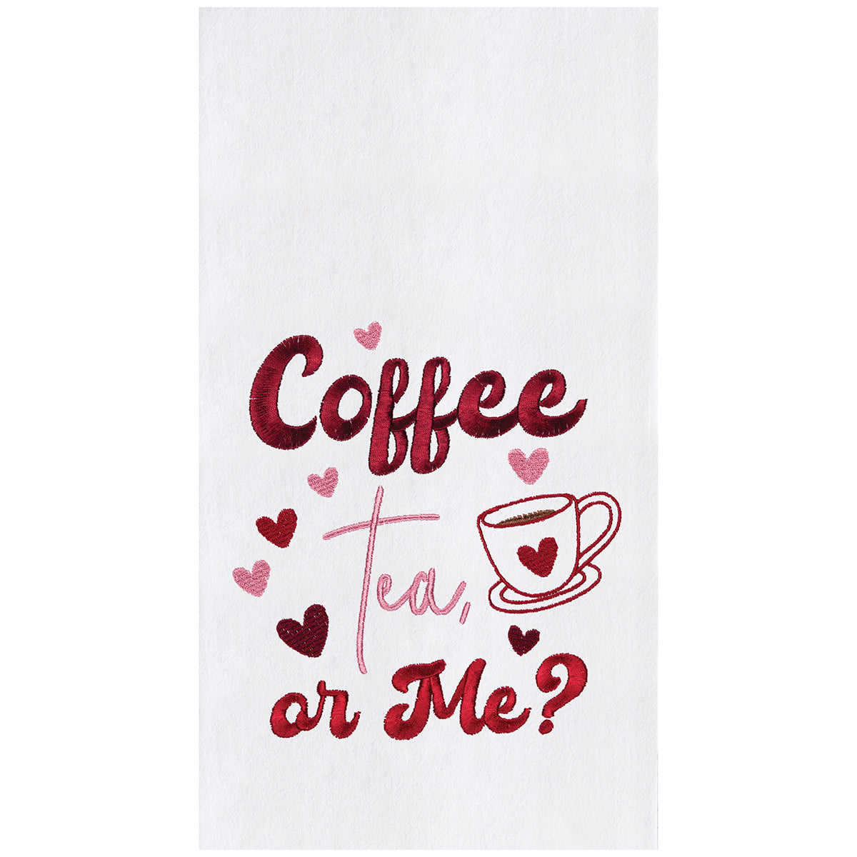 Coffee, Tea, or Me Kitchen Towel
