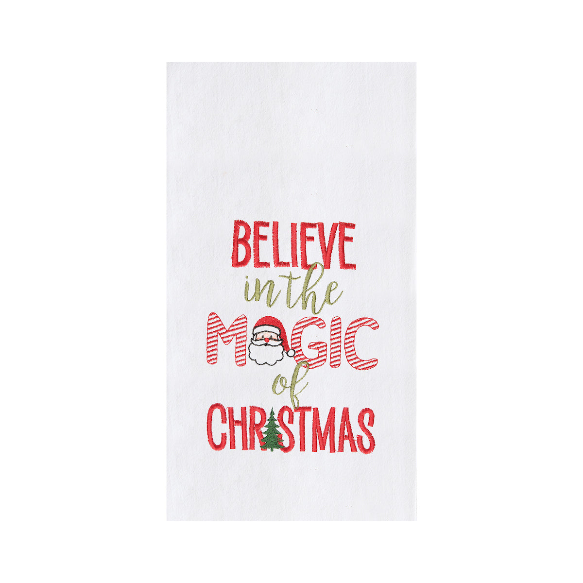 Believe In The Magic of Christmas Kitchen Towel