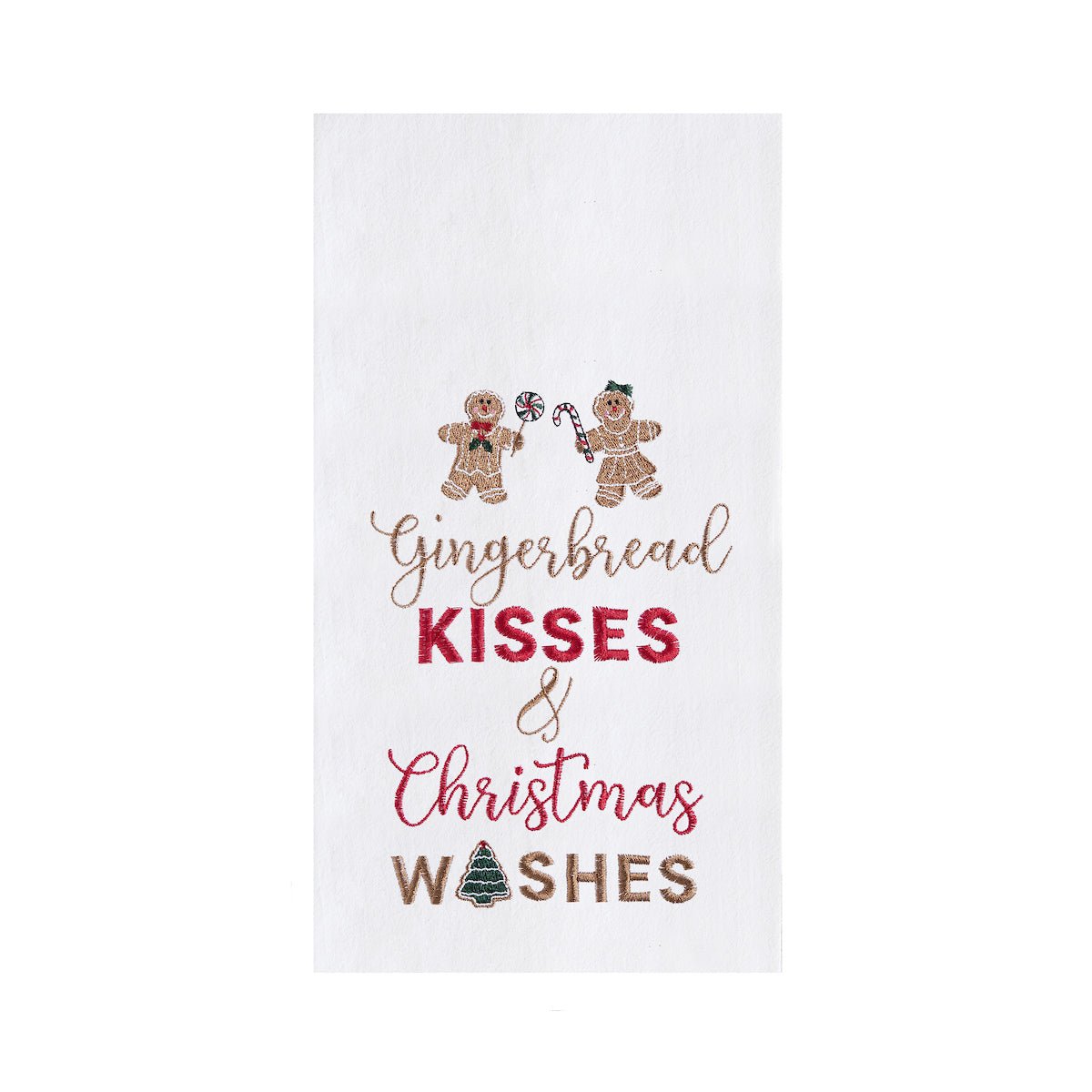 Gingerbread Kisses Kitchen Towel