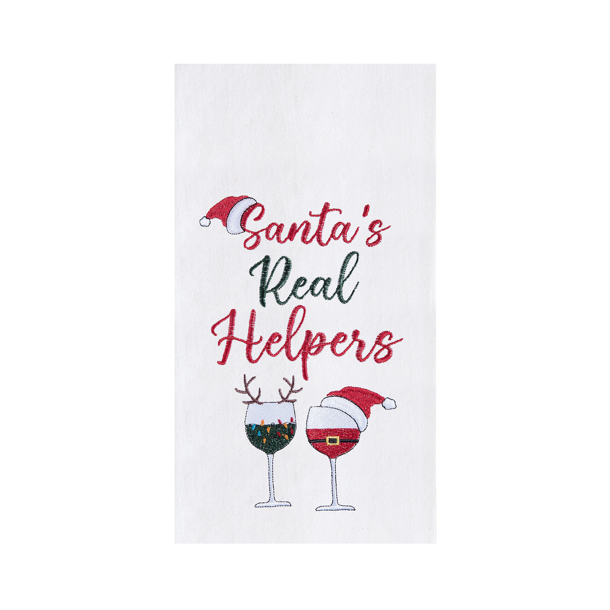 Santas Real Helpers Kitchen Towel