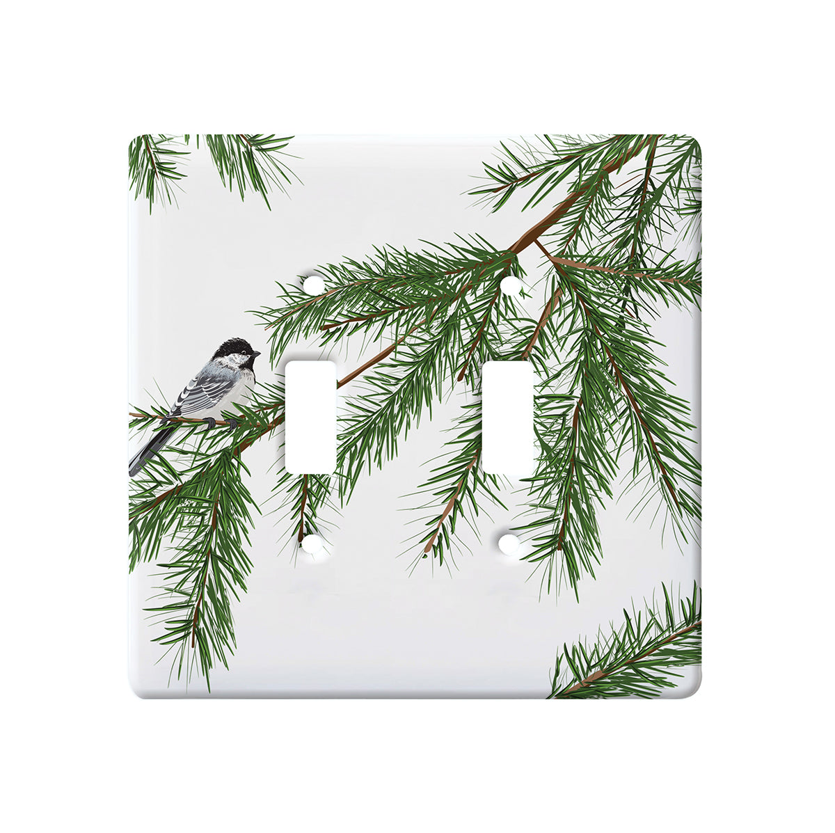 Chicakdee & Pine Switchplate