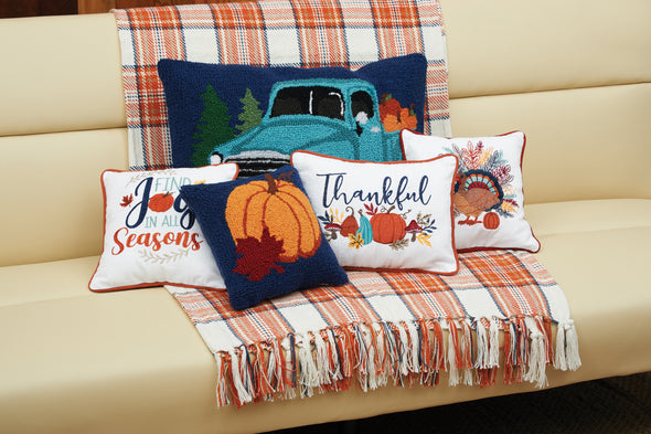 Find Joy In All Seasons Pillow
