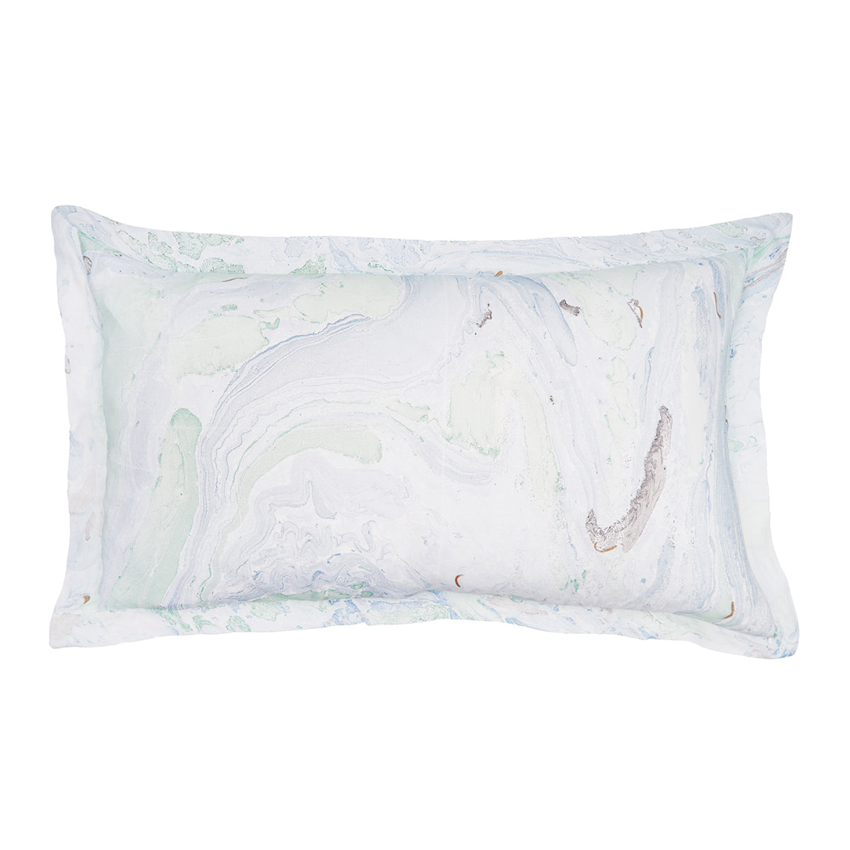 Marble Sea Glass King Sham