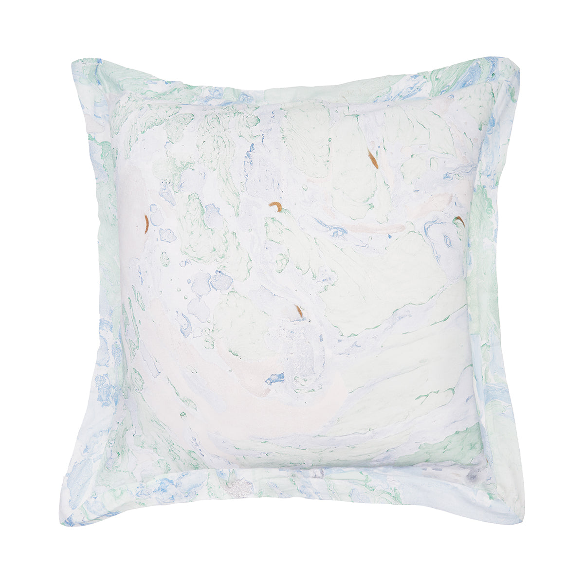 Marble Sea Glass Euro Sham