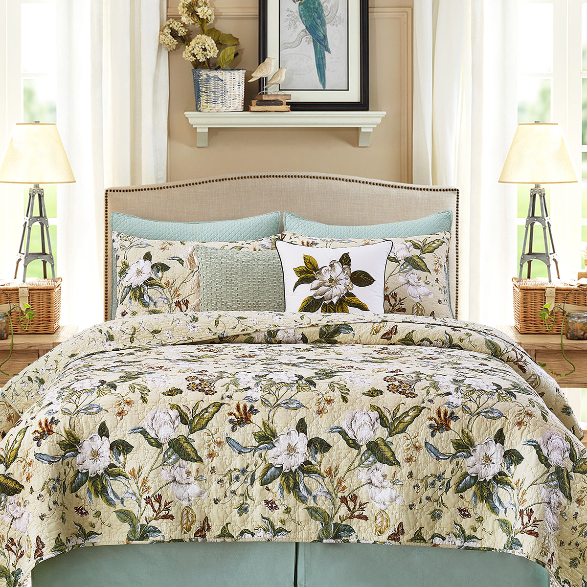 Garden Images Quilt Set