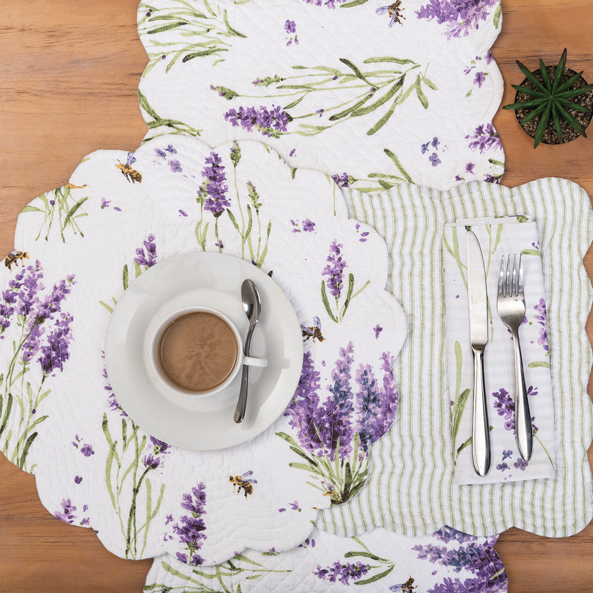 Lavender Fields Table Linens
