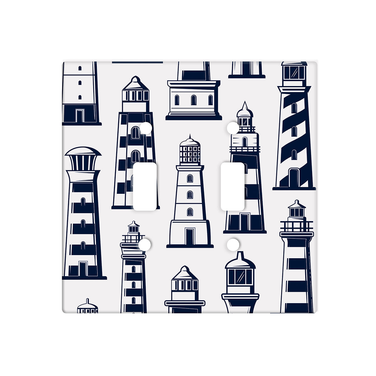 Lighthouse Pattern Switchplate