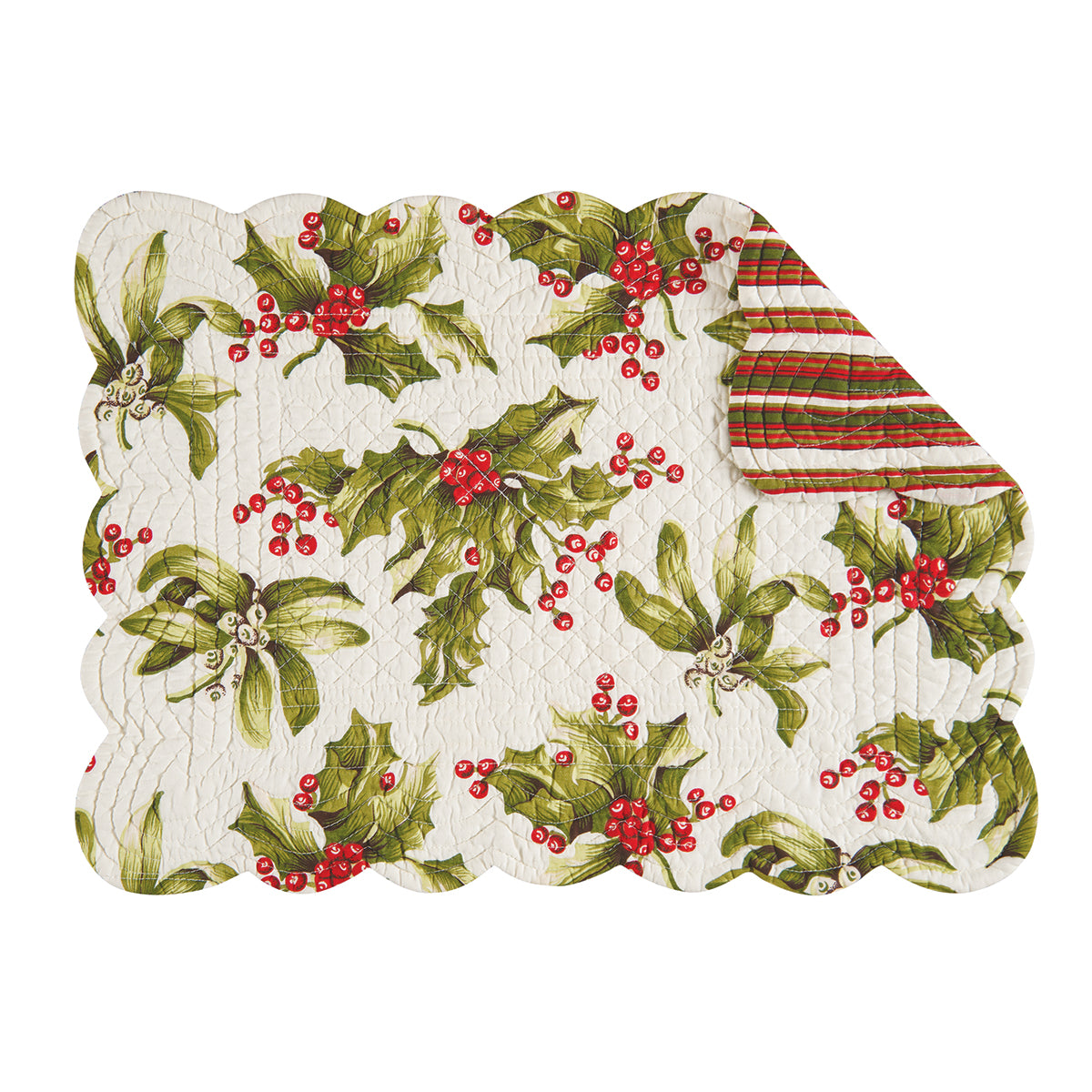 Mistletoe Cream Table Linens