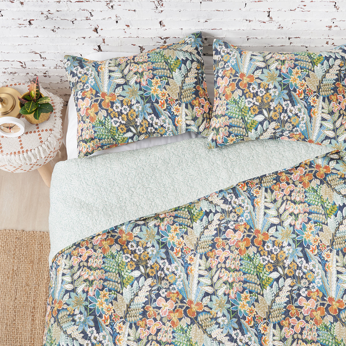posy quilt set