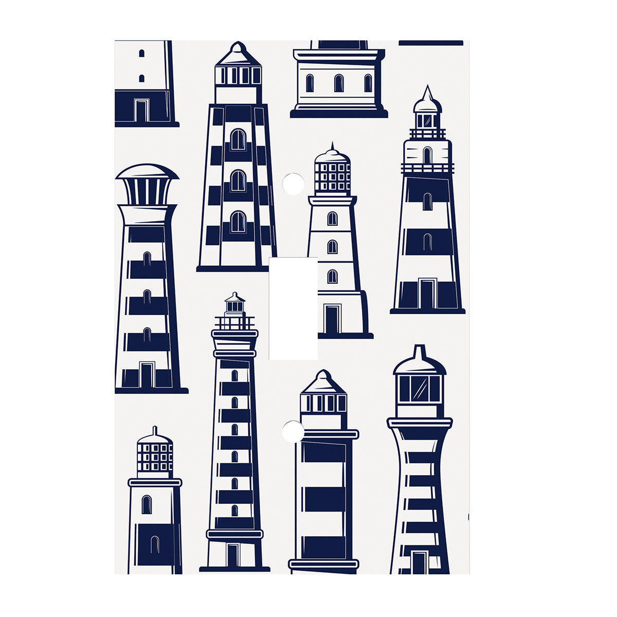 Lighthouse Pattern Switchplate