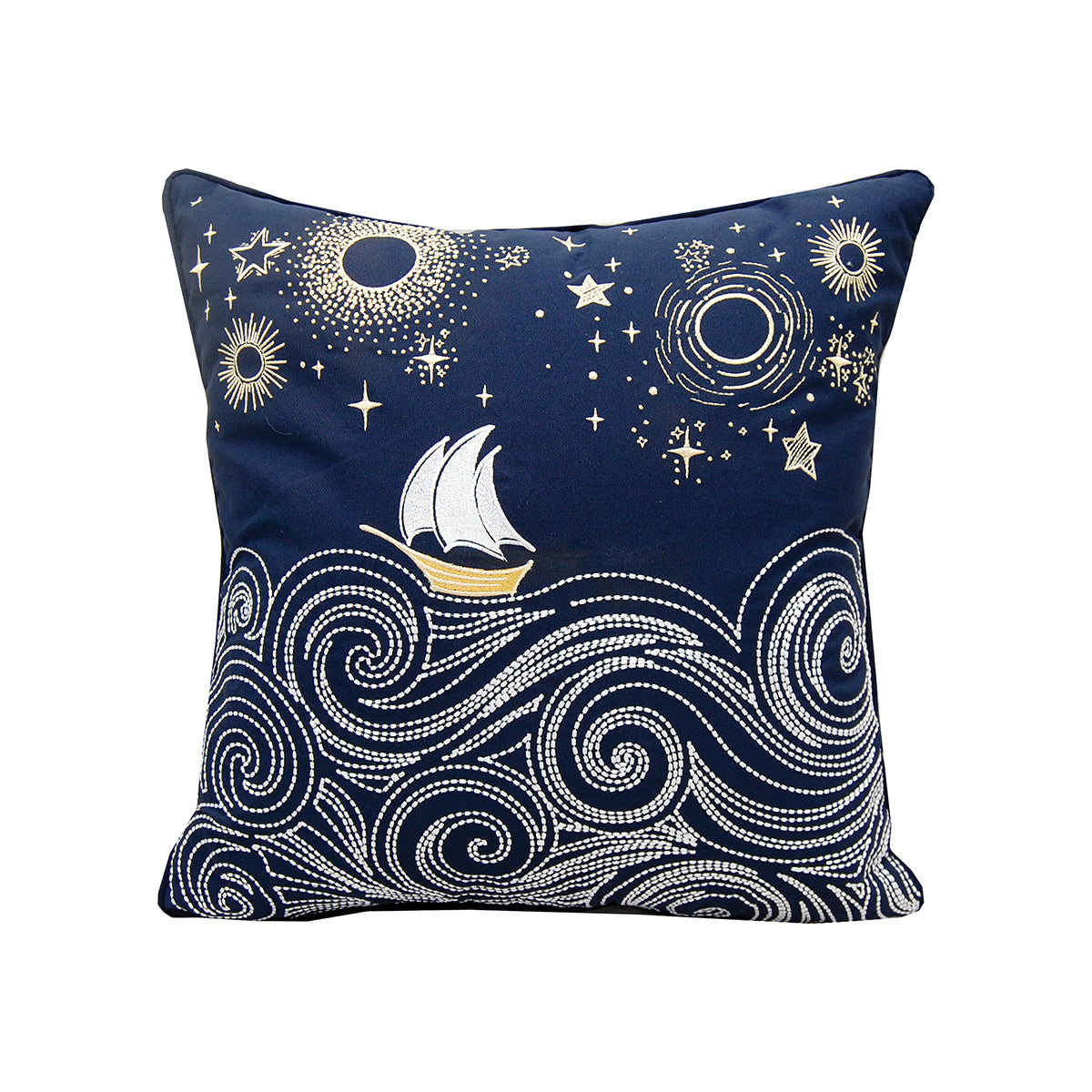 Cape Series Stormy Seas Indoor Outdoor Pillow