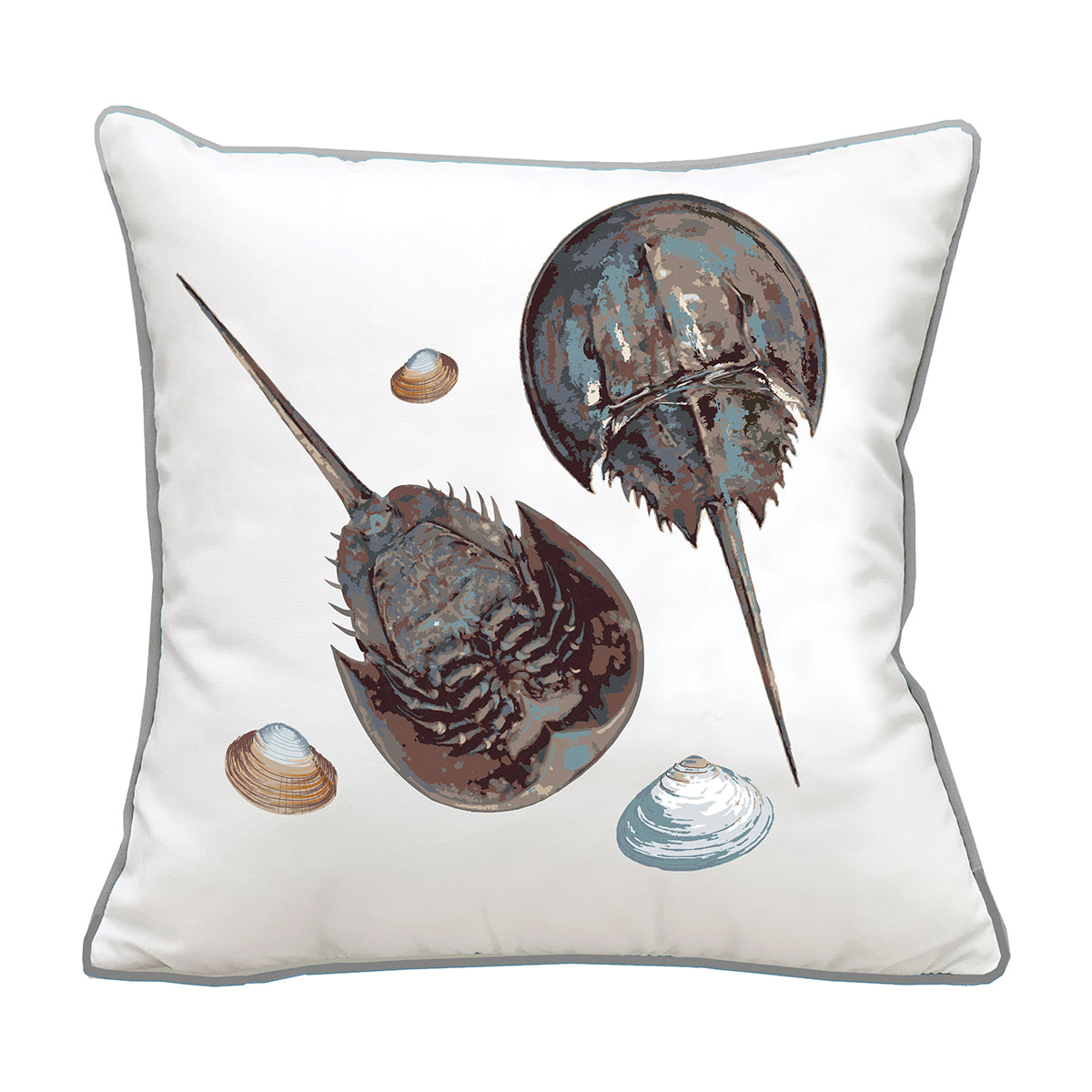 Horseshoe Crab Indoor Outdoor Pillow