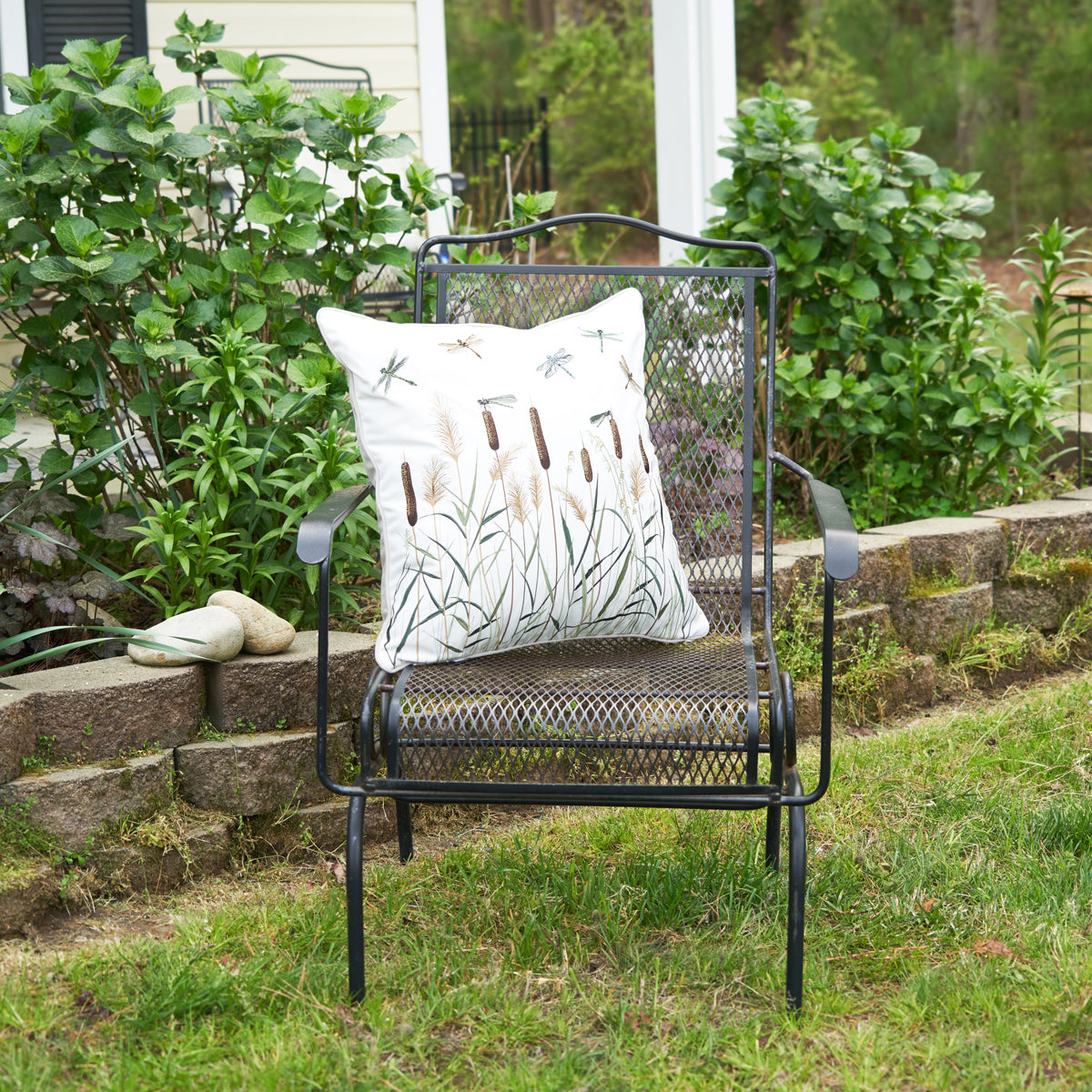 Dragonfly Creek Indoor Outdoor Pillow