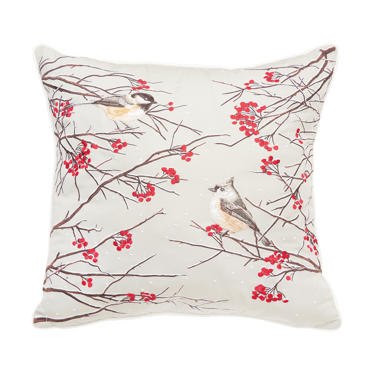 Songbirds & Branches Indoor Outdoor Pillow