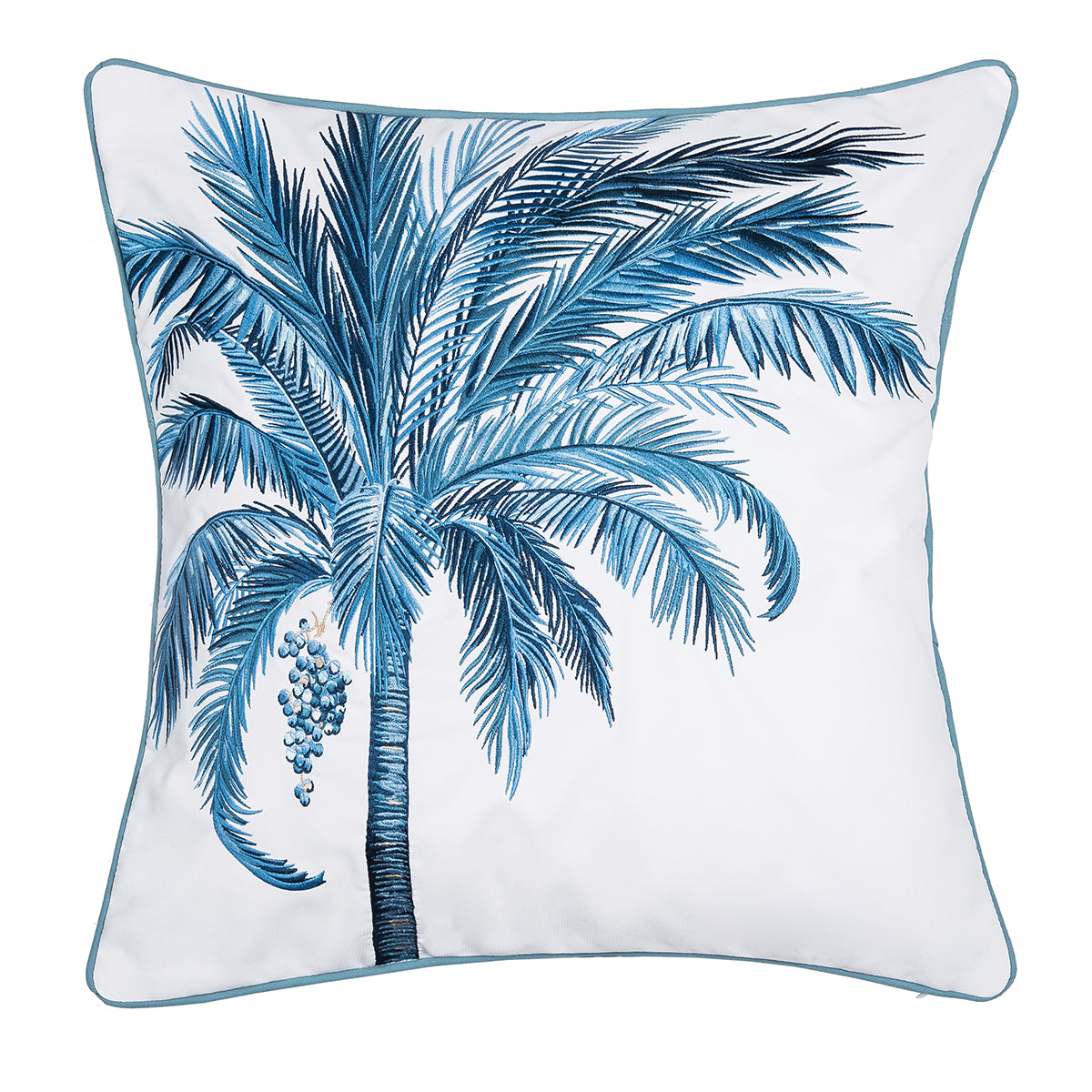 Royal Date Palm Left Indoor Outdoor Pillow