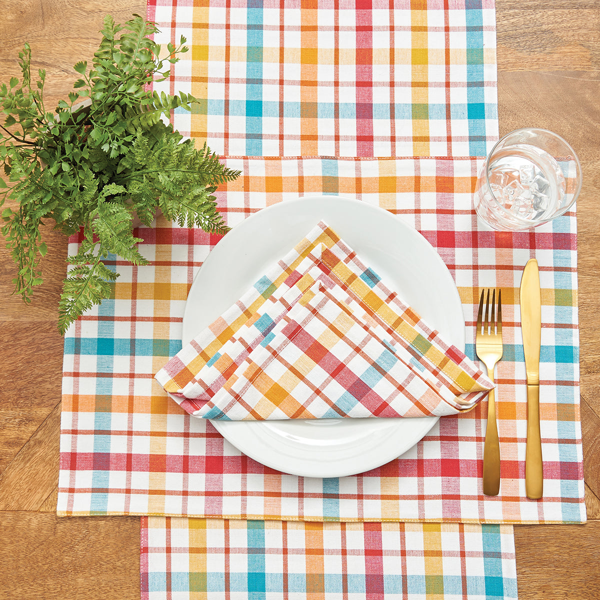 Radley Plaid Table Linens