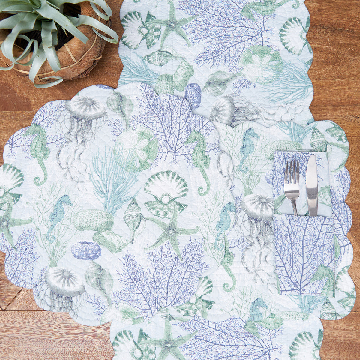 Shoreline Waters Table Linens