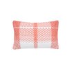 light pink geometric and chevron indoor outdoor pillow