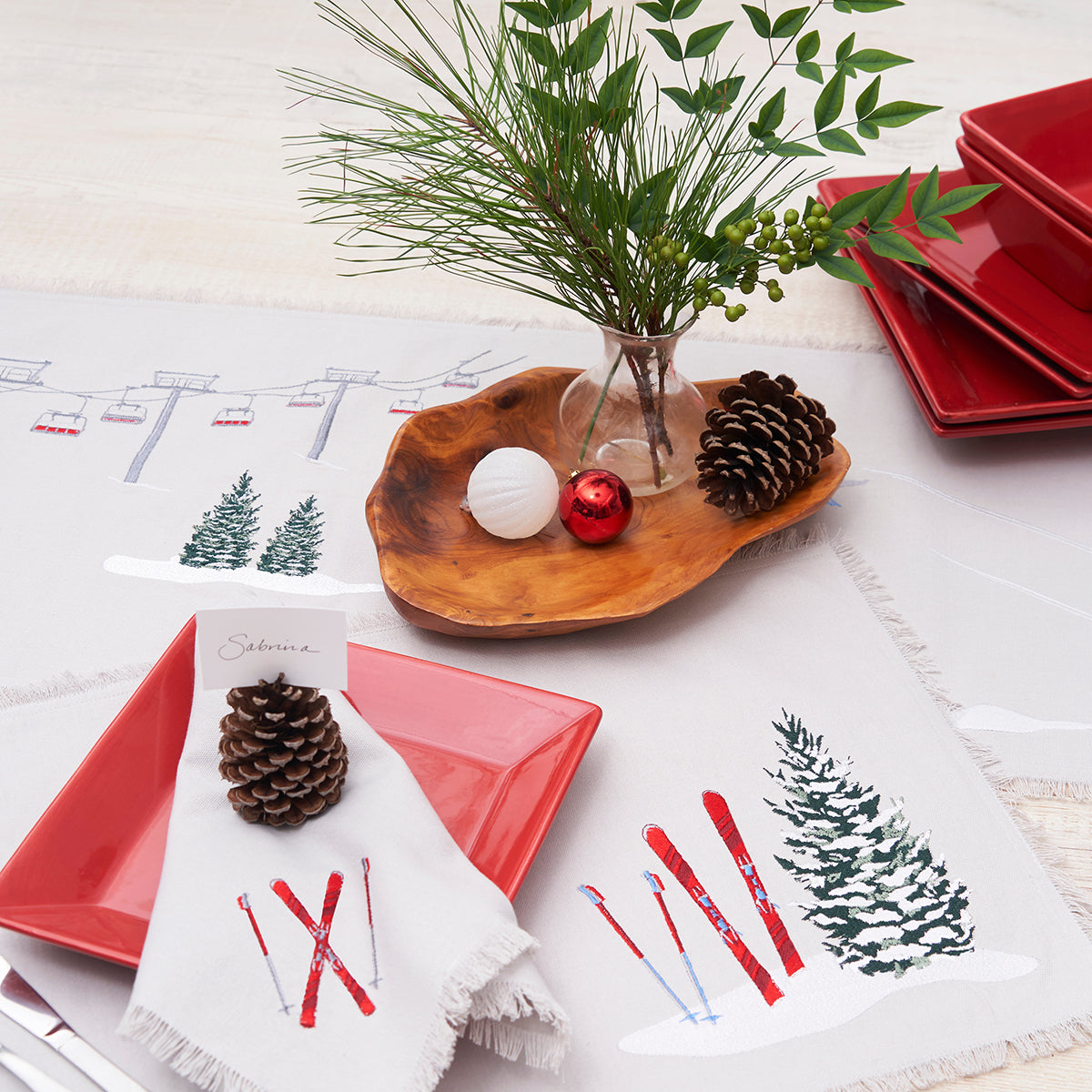 Slopeside Table Linens