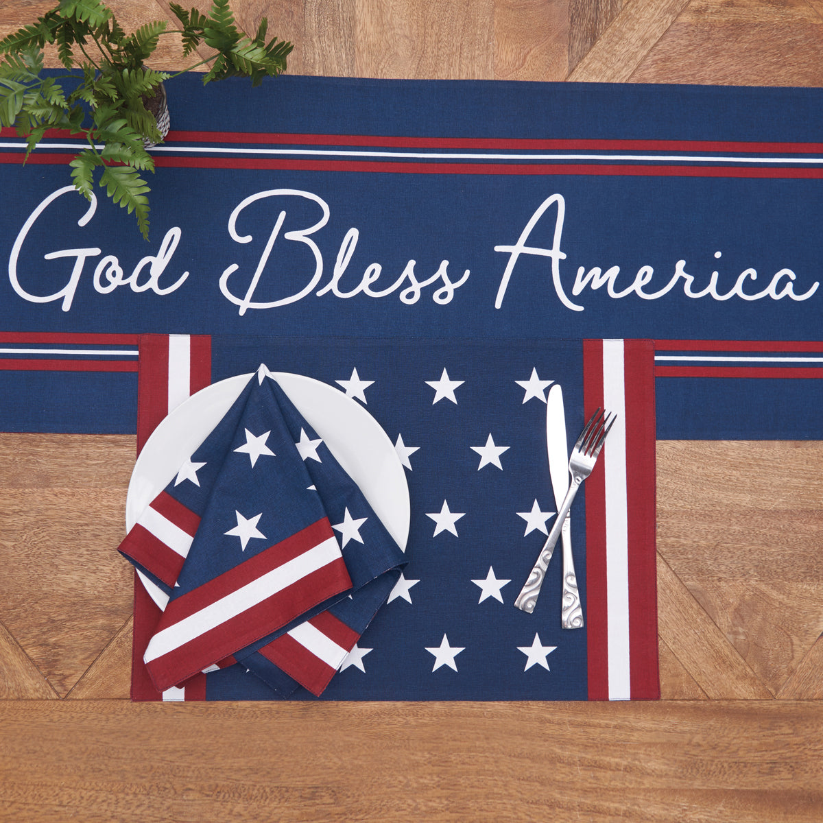 Stars & Stripes Table Linens