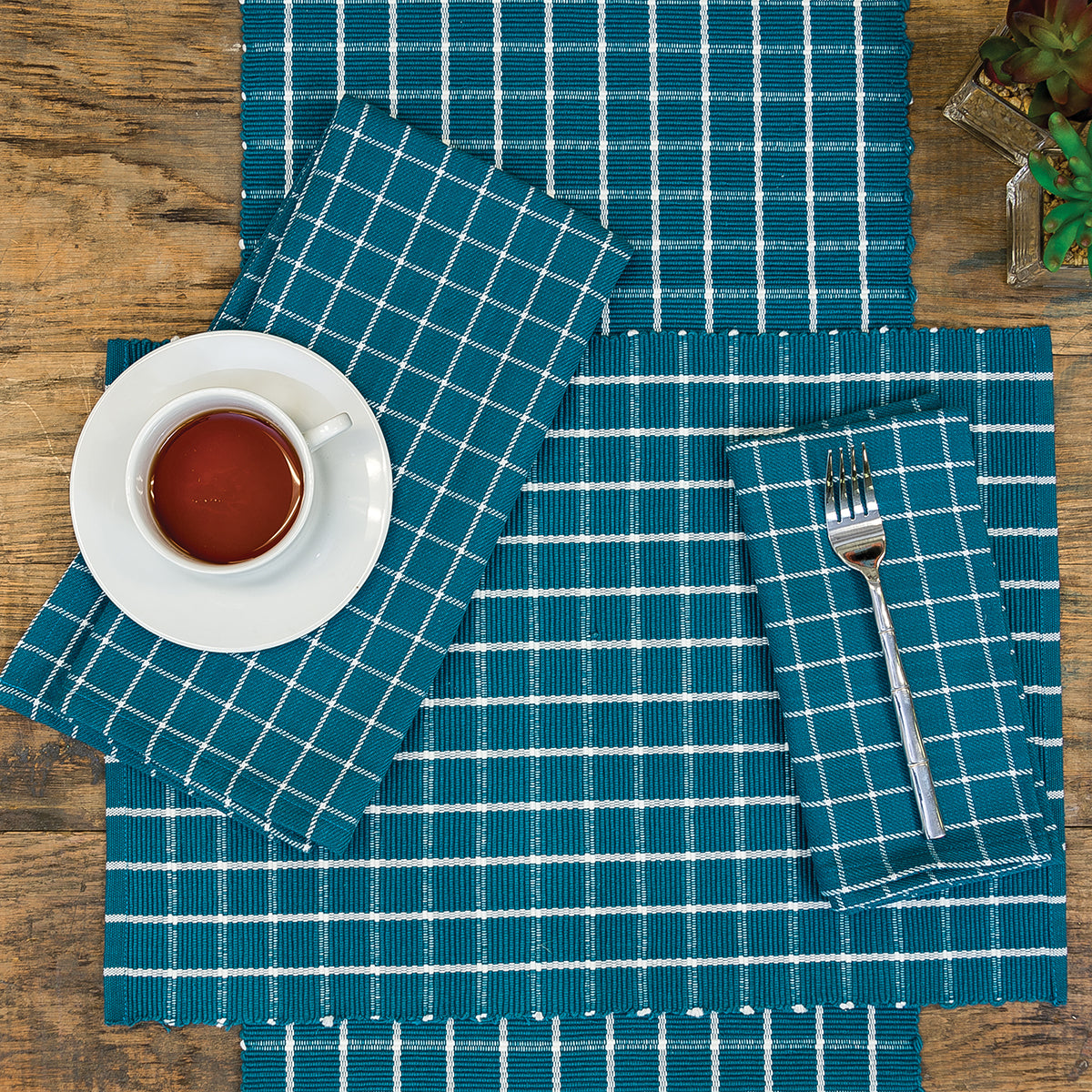 Windowpane Table Linens