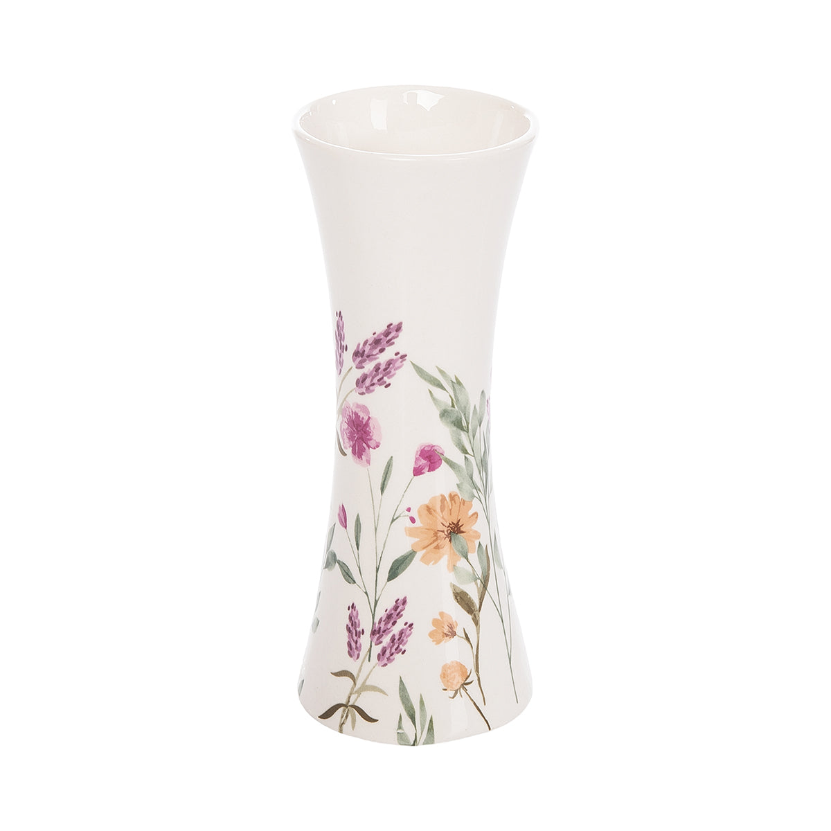 April Showers Ceramic Decal Vase