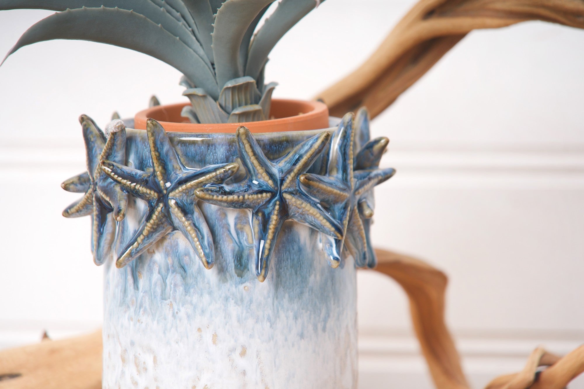 Chinoiserie Sea Star Container