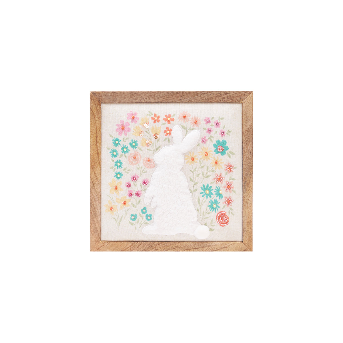 Bunny & Blooms Shadow Box