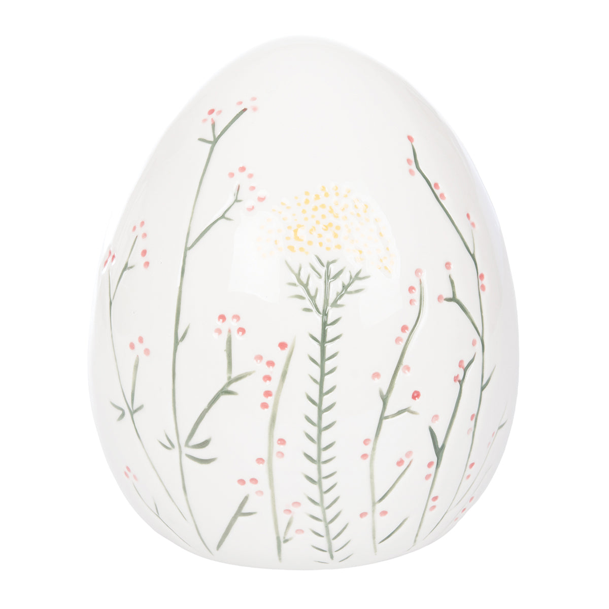 Botanical Egg Figurine