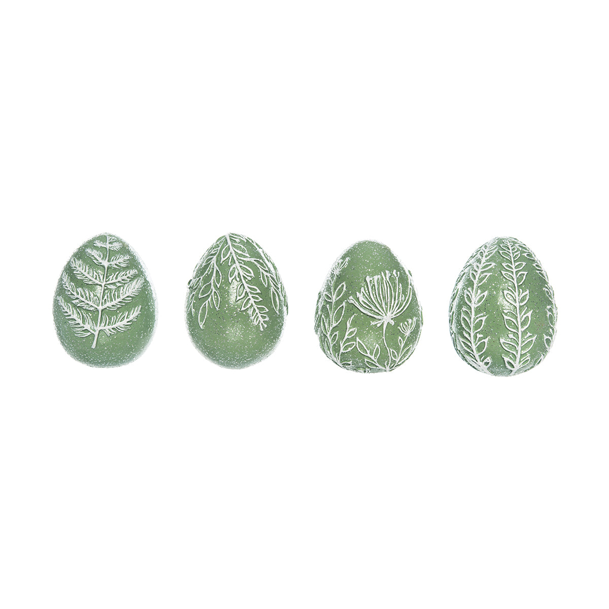 Green Egg Figurine, Set of 4
