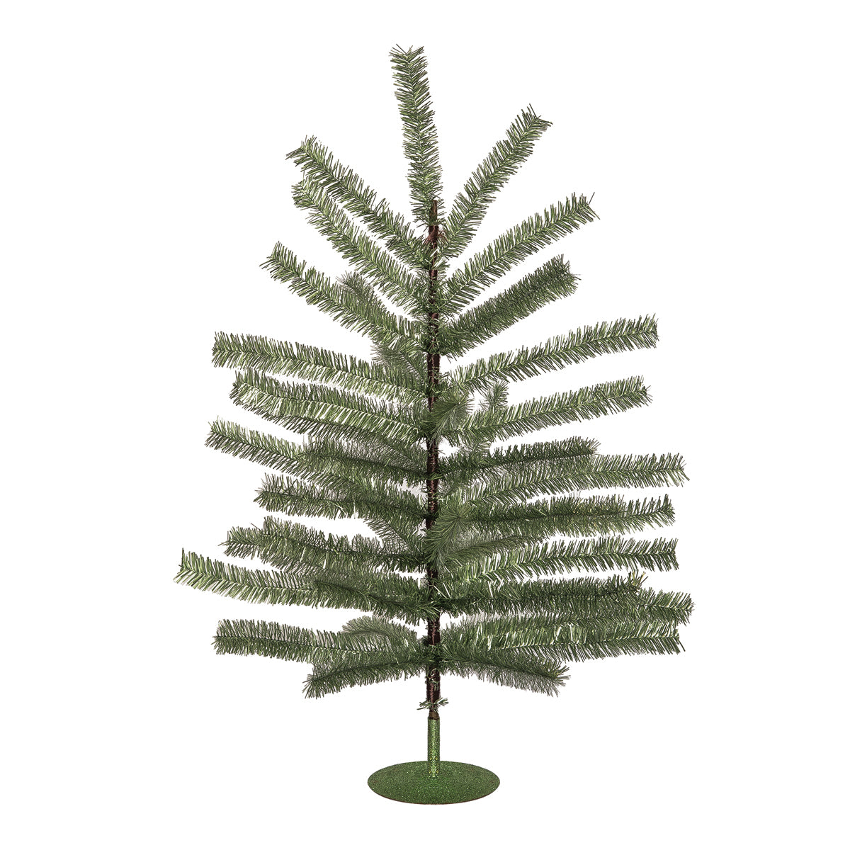 Shimmer Green Tinsel Tree