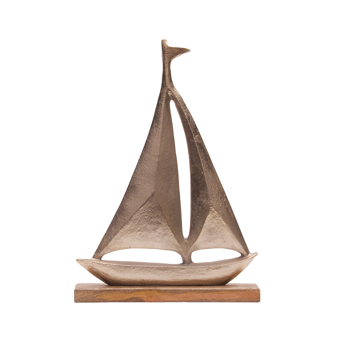 Metal Sailboat Figure