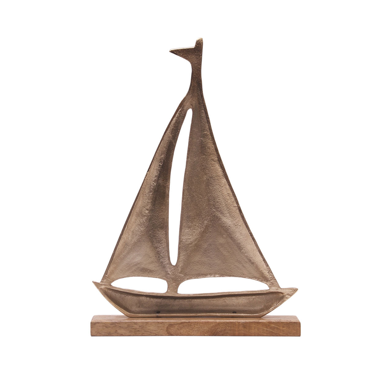 Metal Sailboat Figure