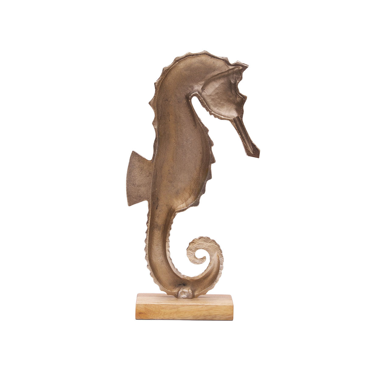 Metal Seahorse Figure