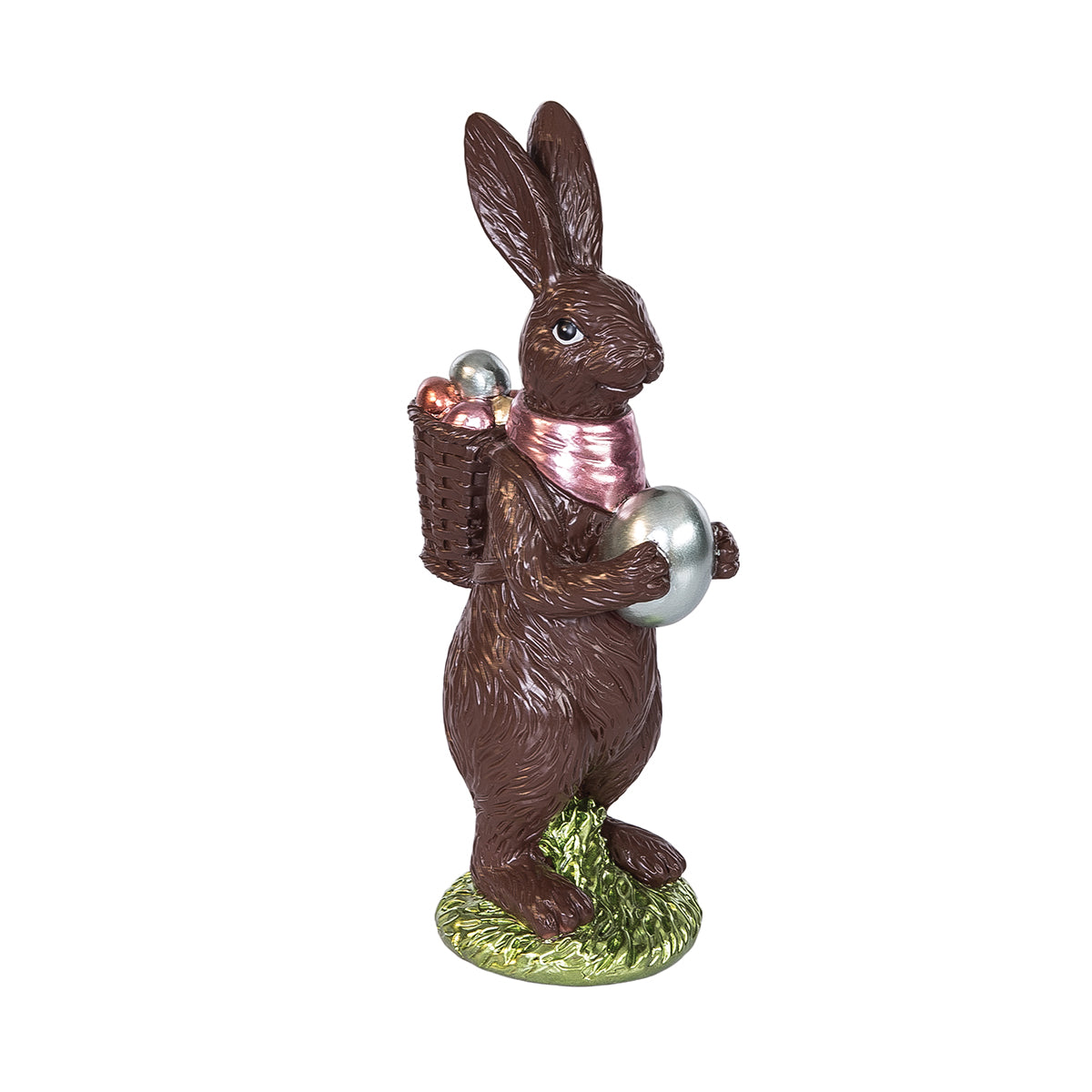 Medium Dark Chocolate with Eggs Bunny Figure