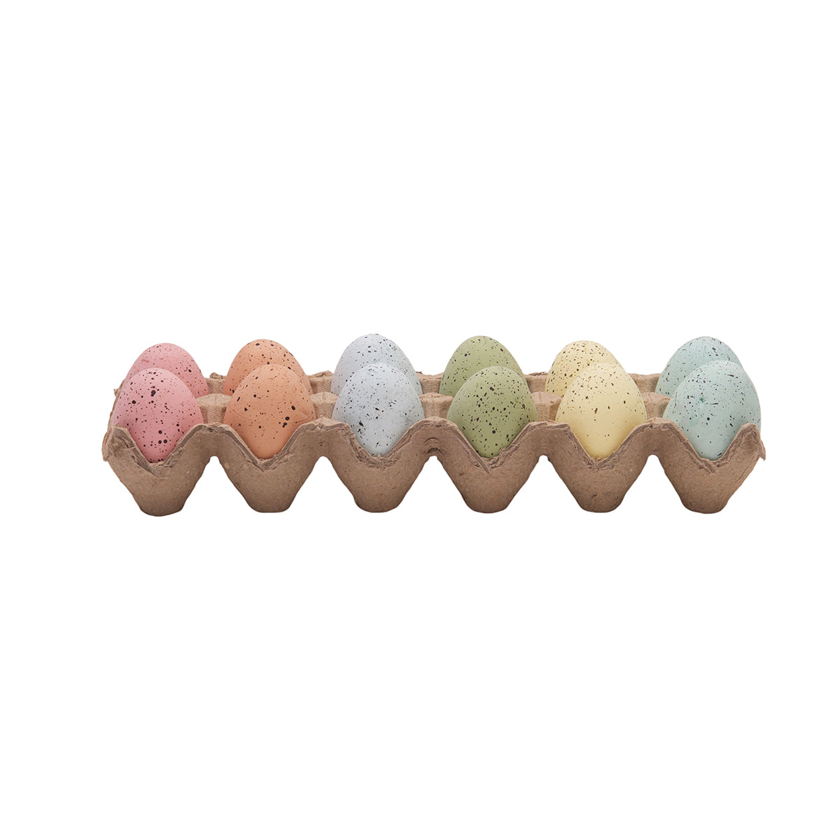 One Dozen Colored Eggs