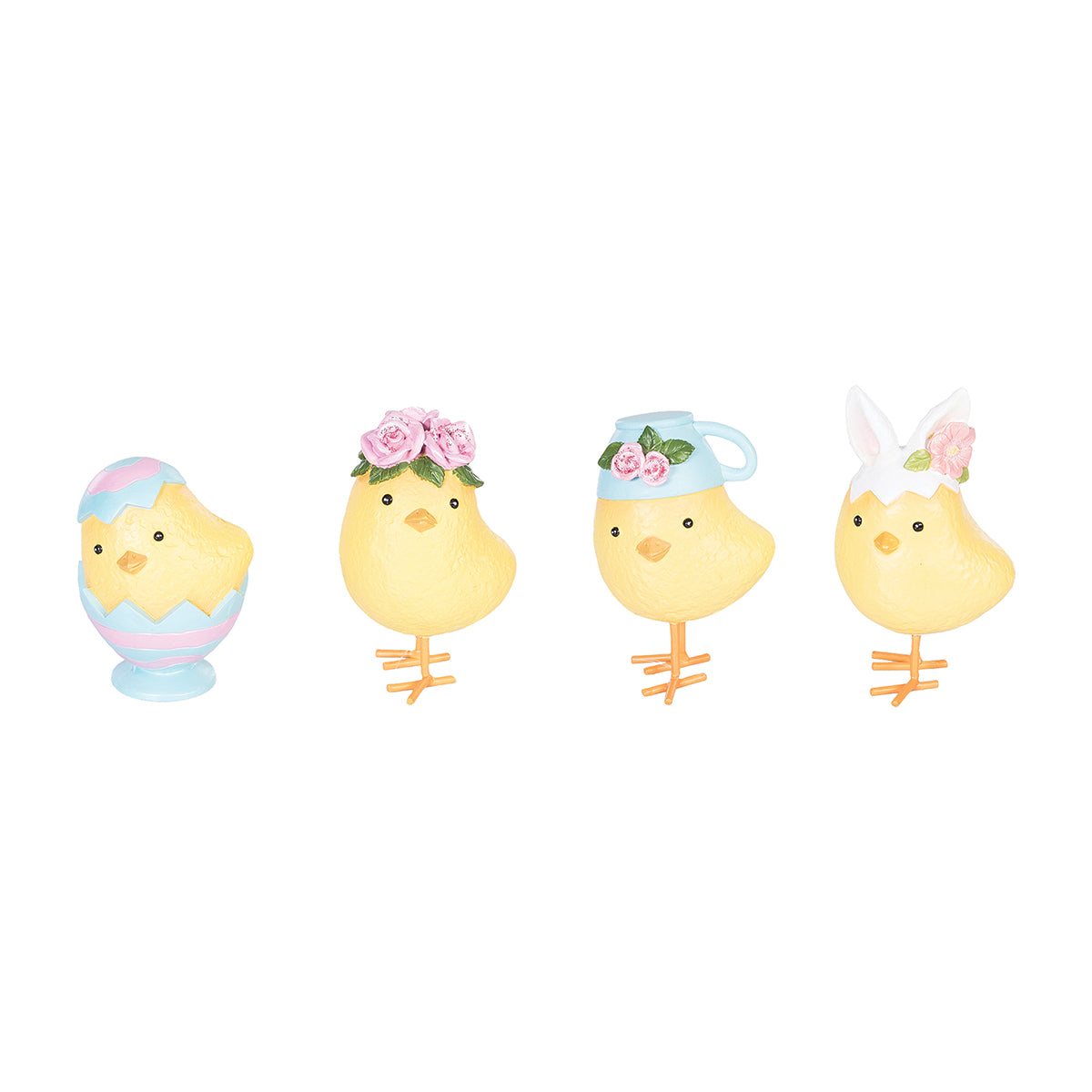 Easter Chick Figure, Asst. of 4