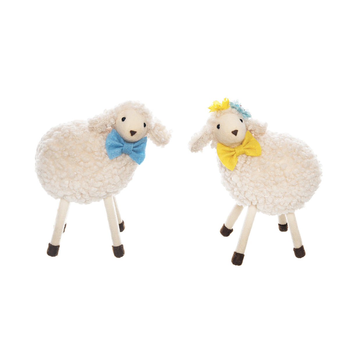Spring Lamb Figurine, Set of 2