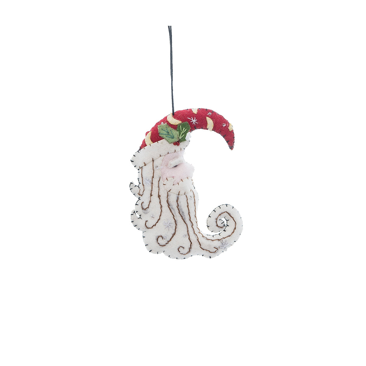 Felt Santa Ornament