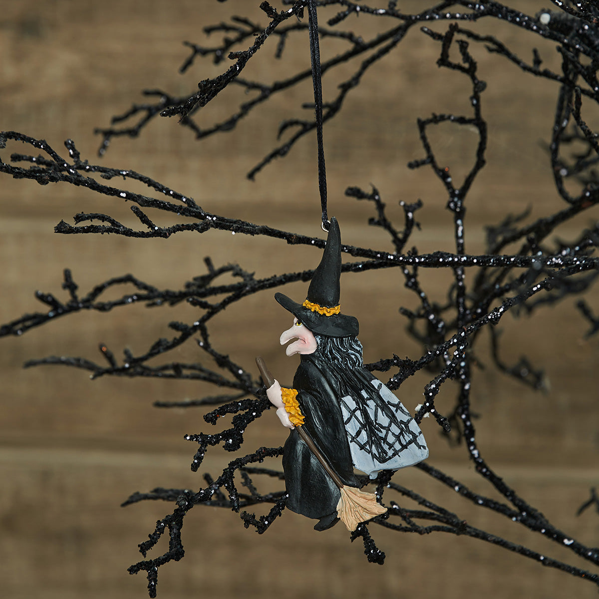 Flying Gerdy Witch Ornament