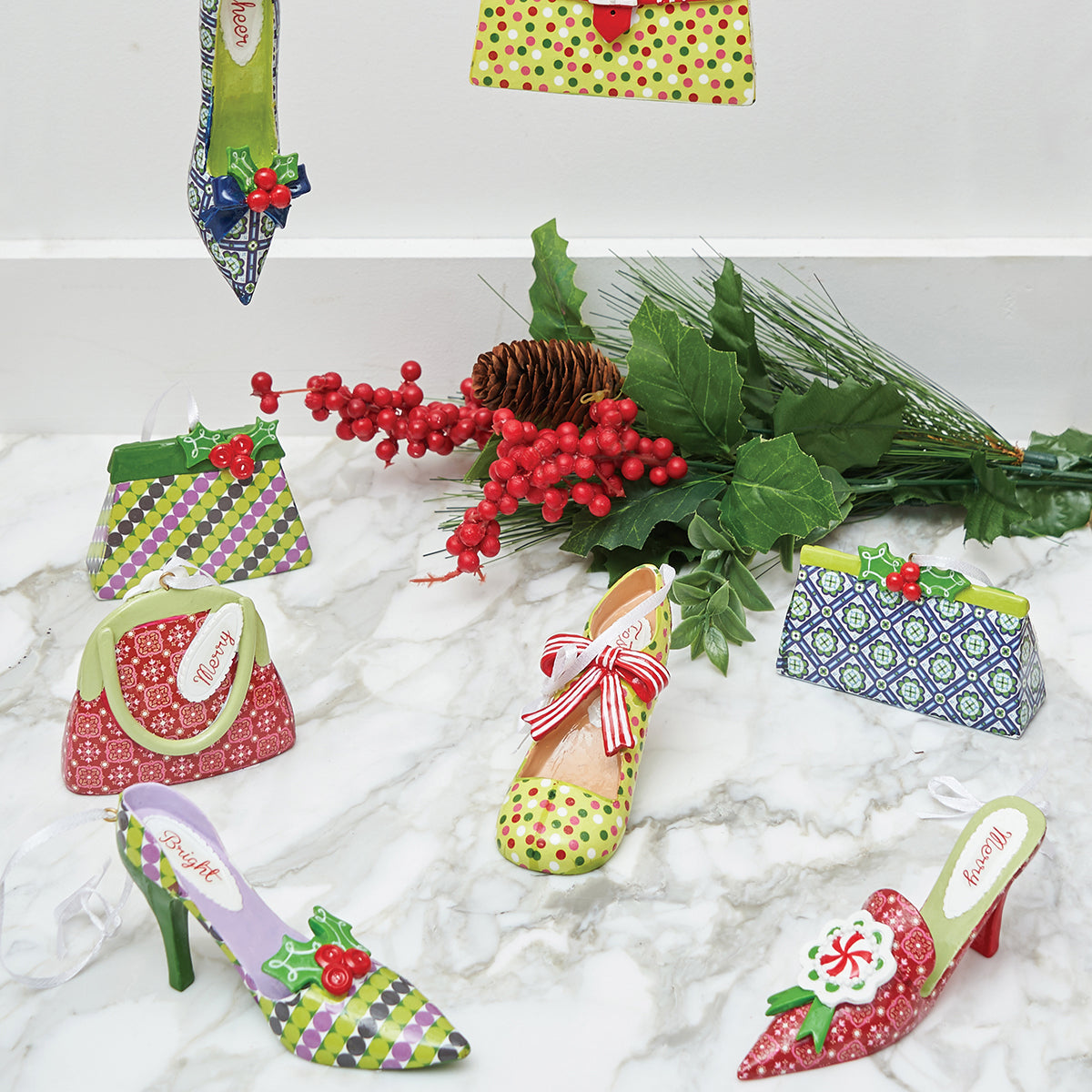 Shoe Ornament Set