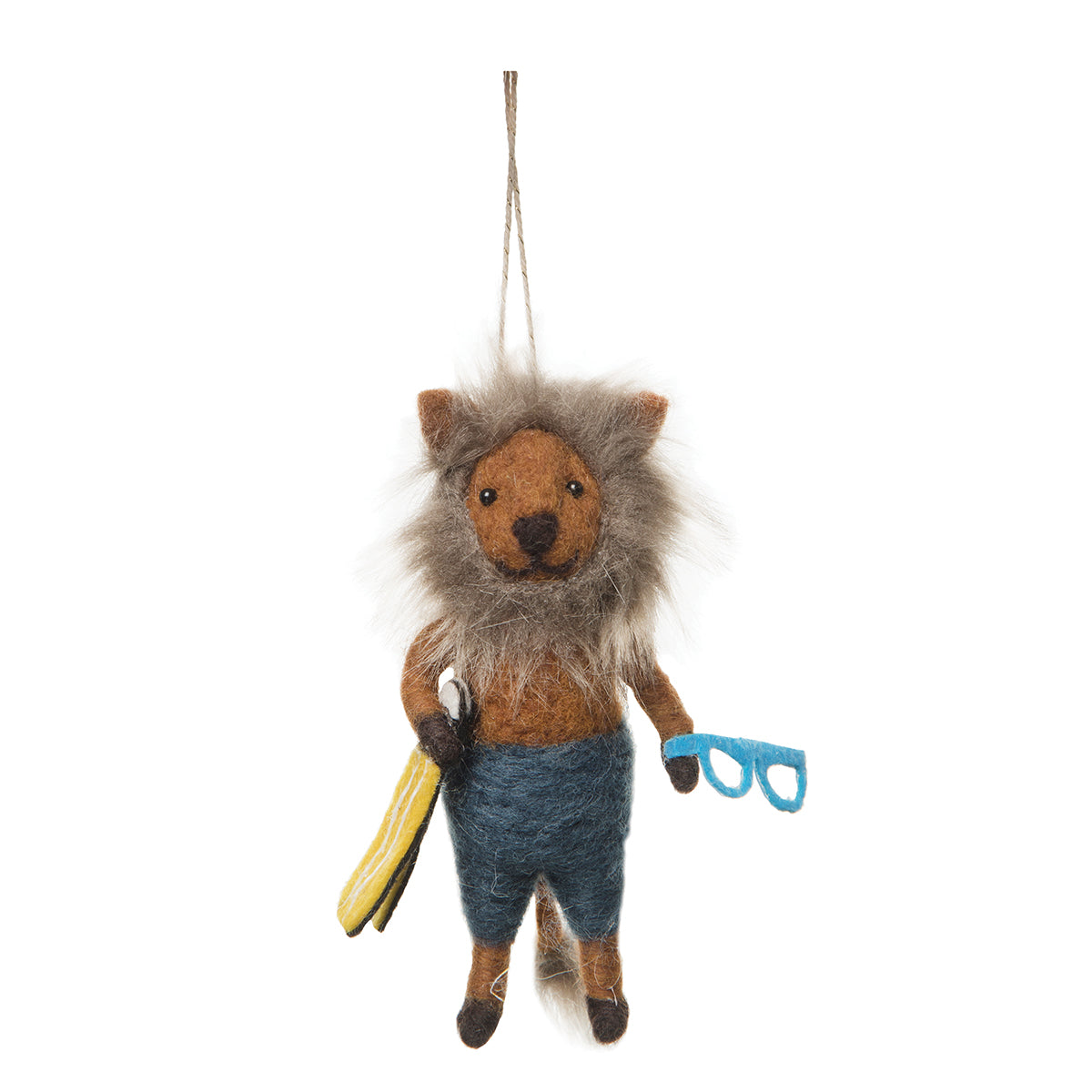 Beach Lion Ornament