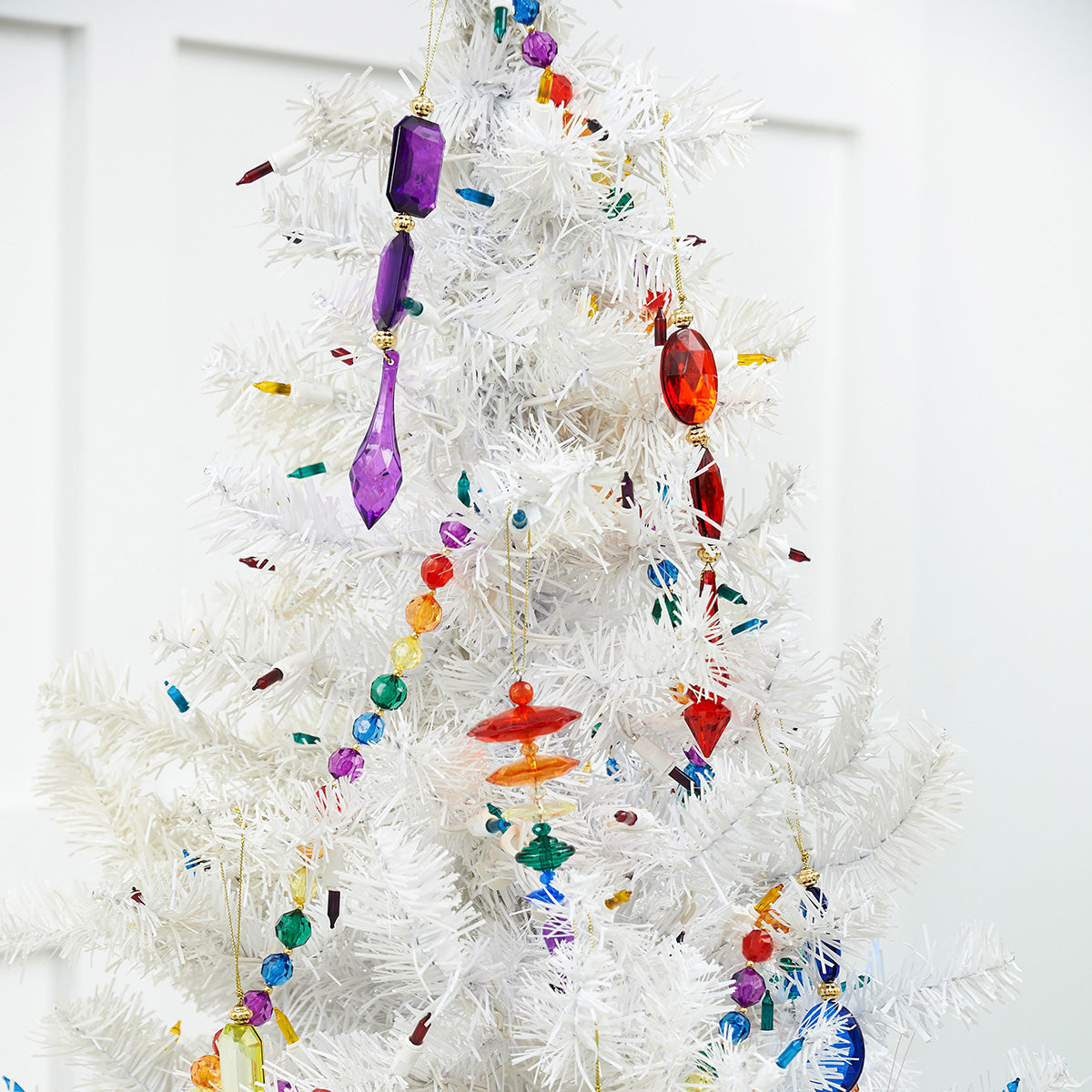 Purple Drop Ornaments, Asst. of 2