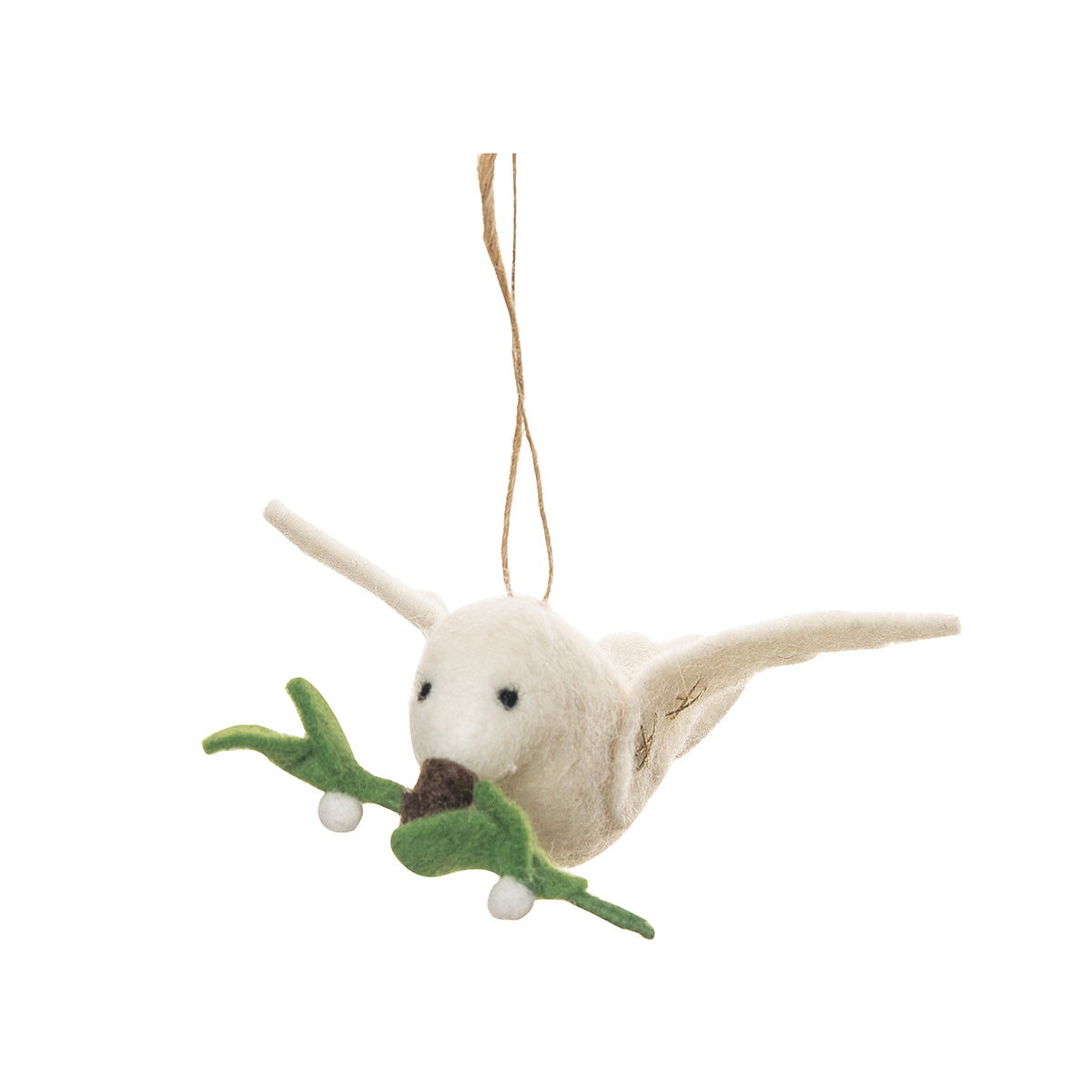 Dove Fabric Ornament