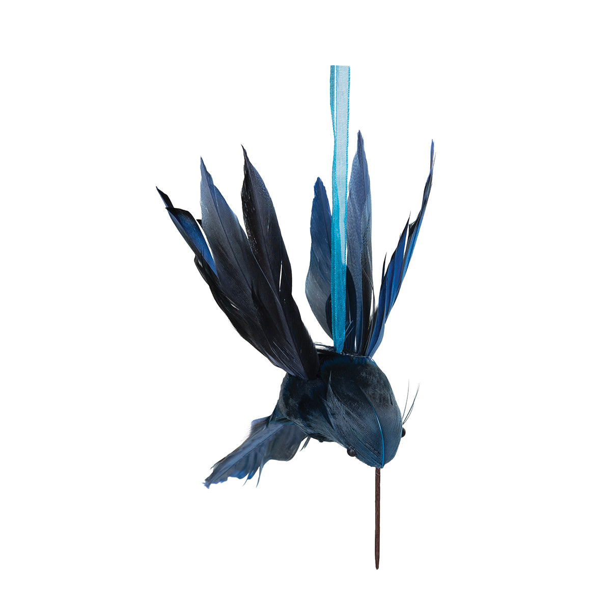 Blue Hummingbird Ornament