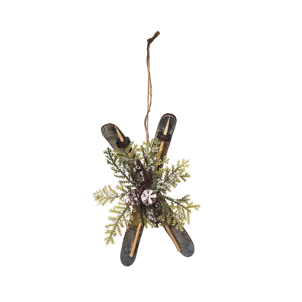 Country Skis Ornament
