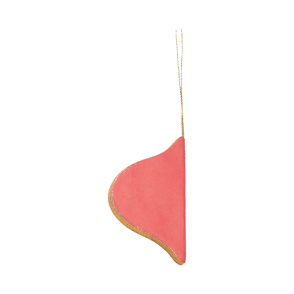 Honeycomb Paper Red Ornament