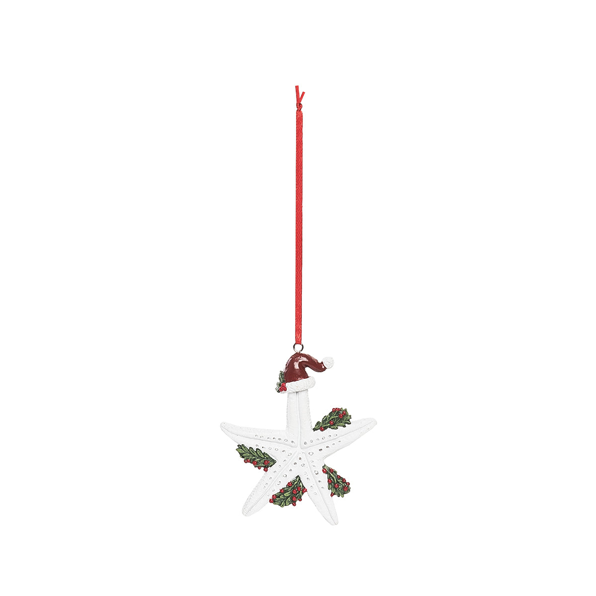 Silver Sea Star Ornament